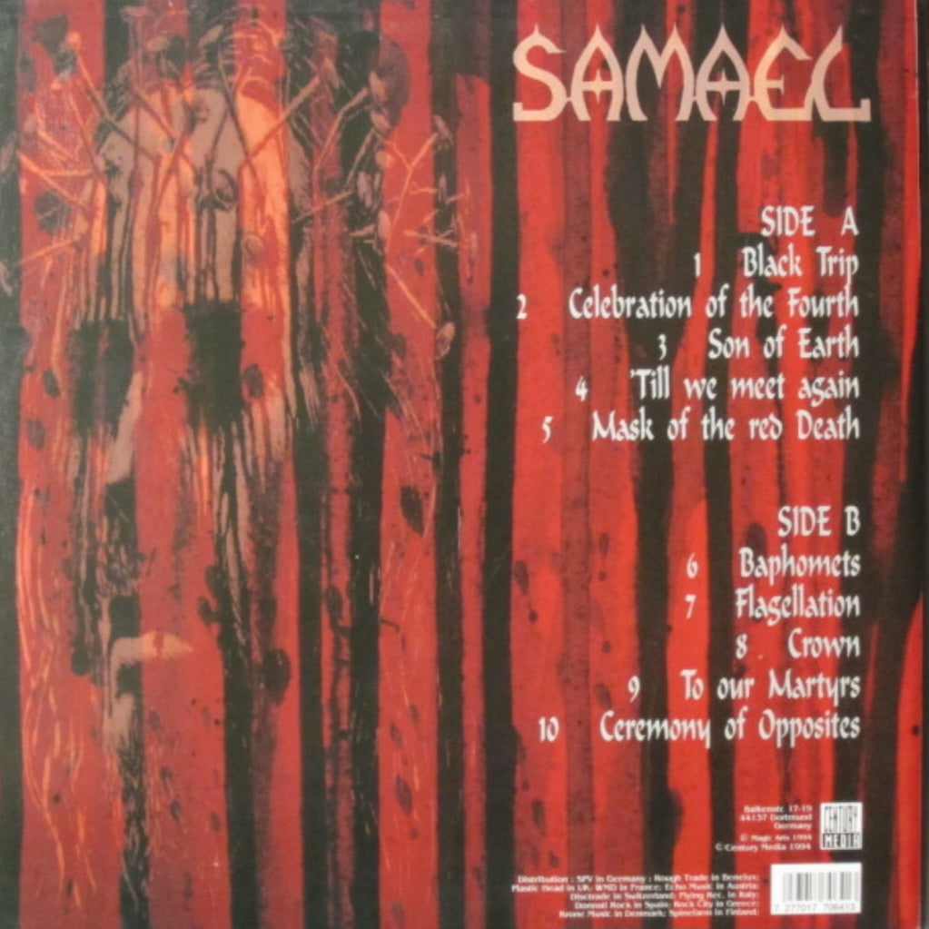 SAMAEL : CEREMOMY OF OPPOSITES LP 180G