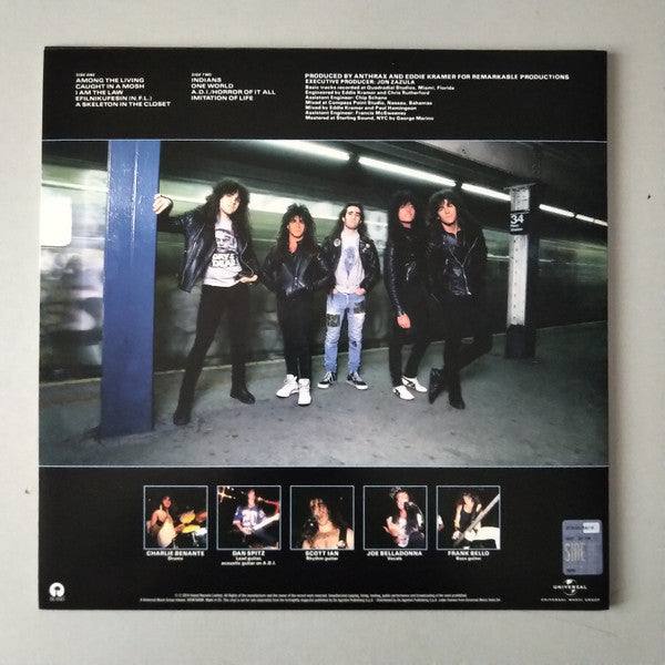 ANTHRAX : AMONG THE LIVING LP