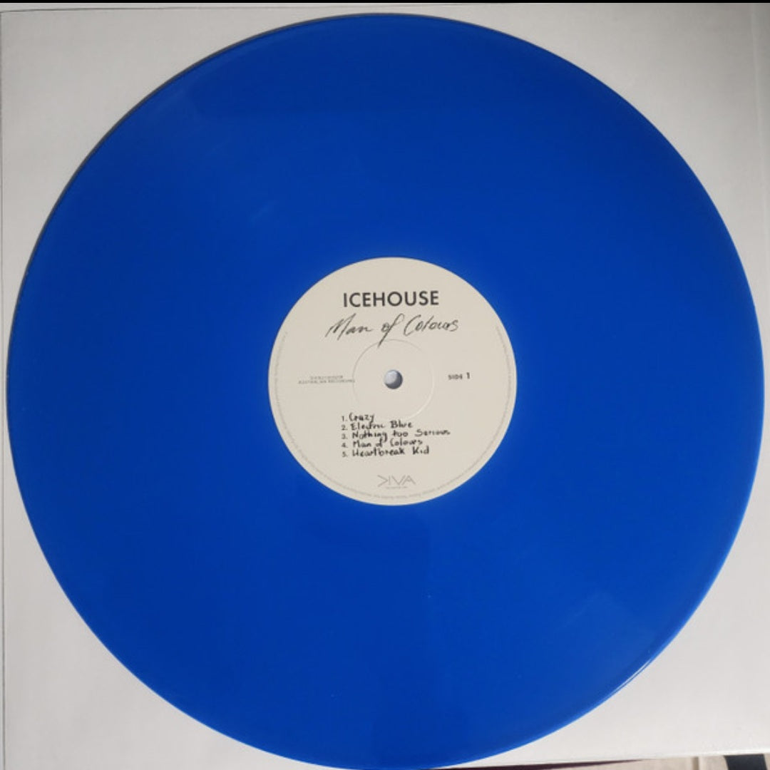 ICEHOUSE : MAN OF COLOURS LTD LP 180G BLUE VINYL