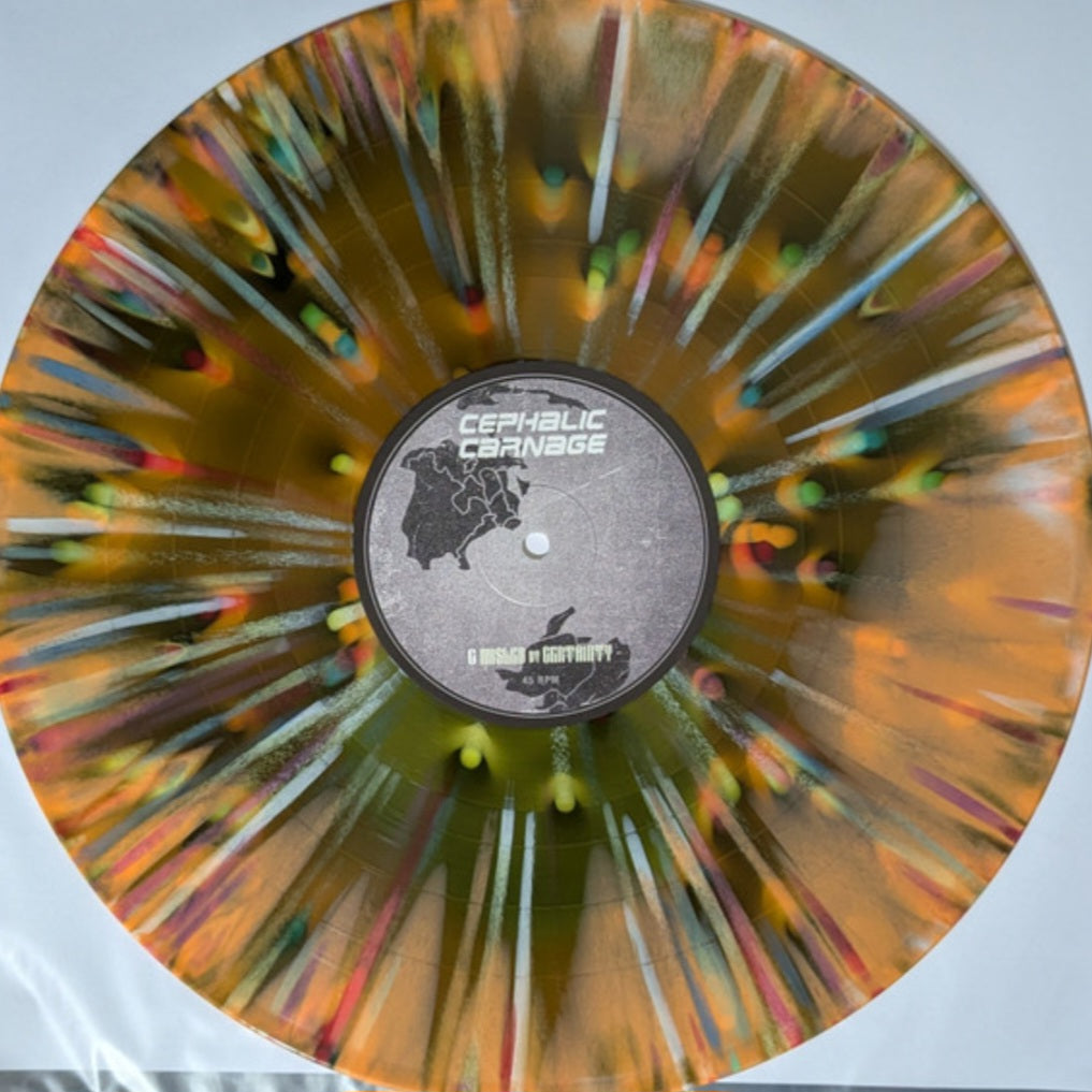 CEPHALIC CARNAGE : MISLED BY CERTAINTY LTD 2LP 180G SPLATTER VINYL