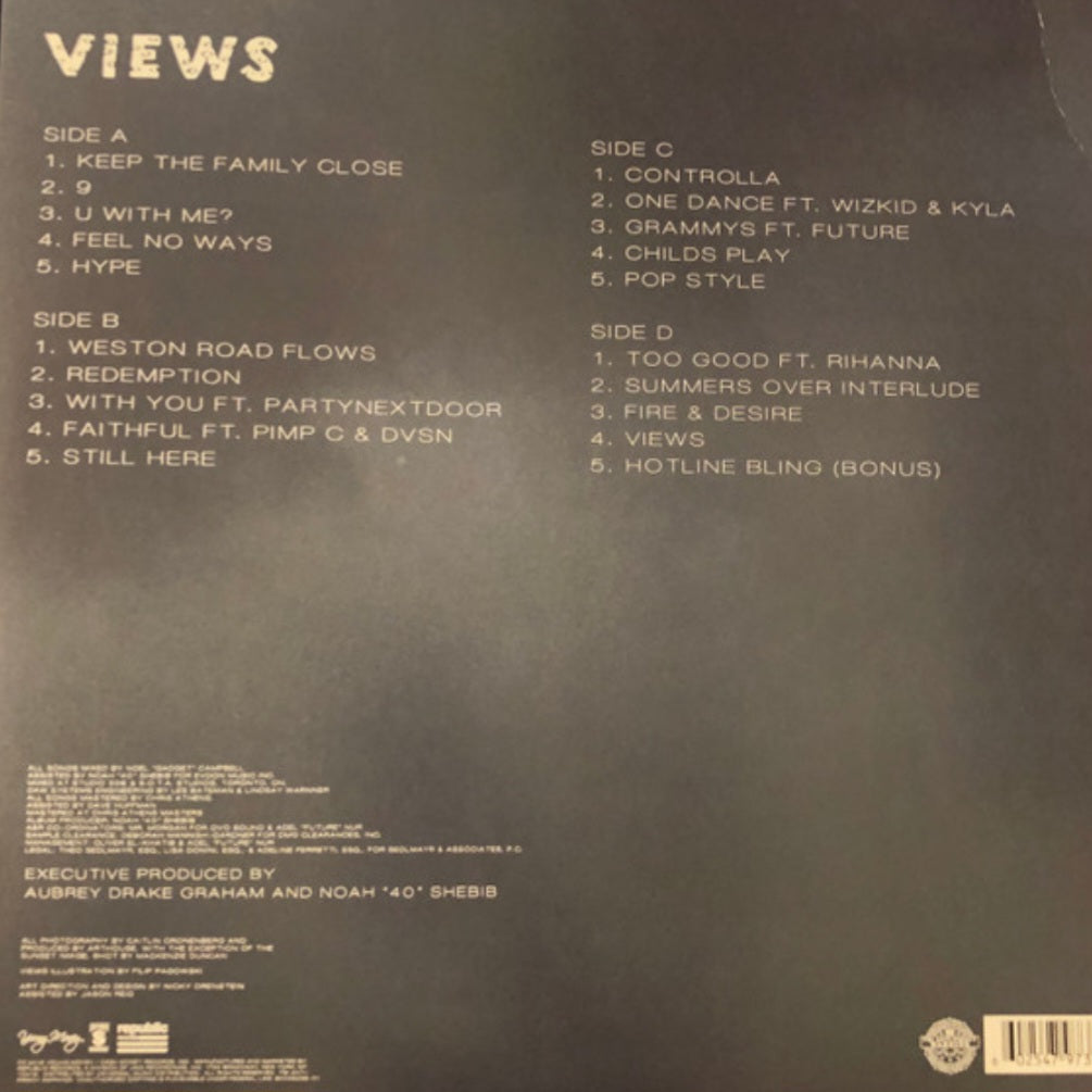 DRAKE : VIEWS 2LP 180G