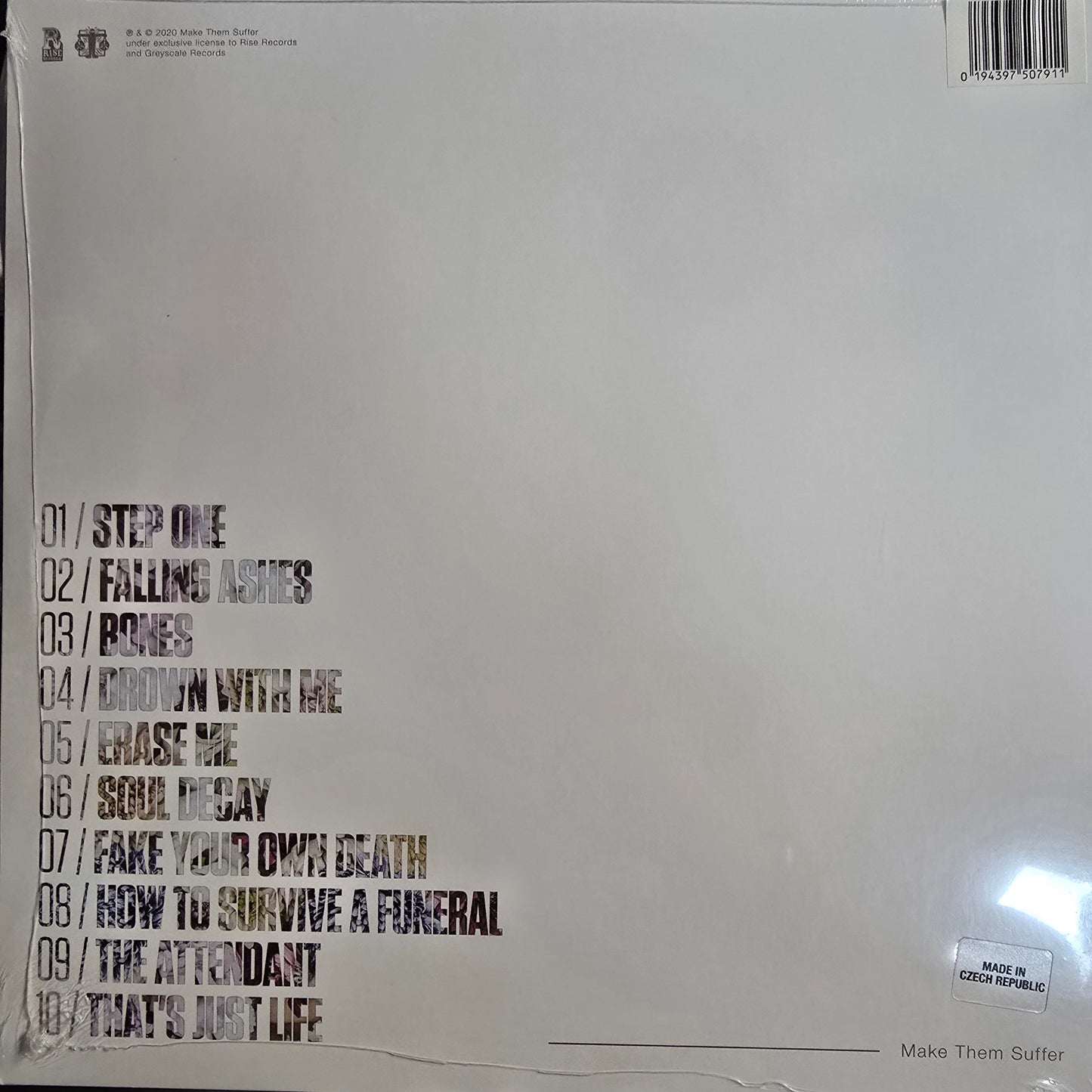 MAKE THEM SUFFER : HOW TO SURVIVE A FUNERAL LP 180G