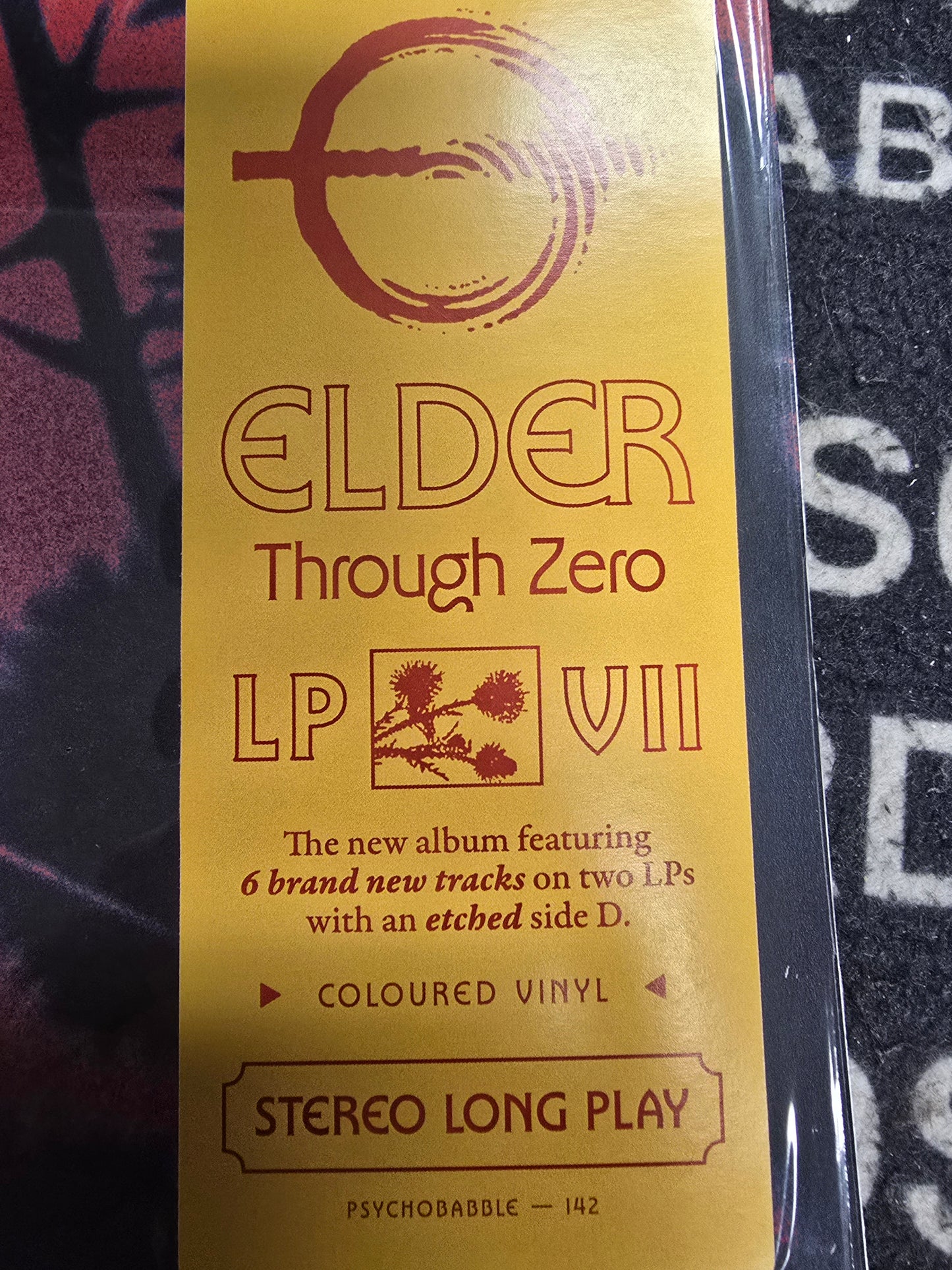 ELDER : THROUGH ZERO LTD 2LP 180G NEON ORANGE VINYL