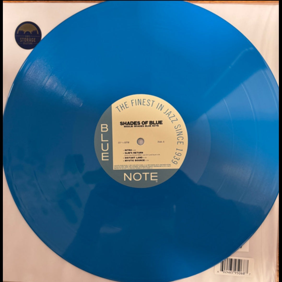 MADLIB : SHADES OF BLUE - MADLIB INVADES BLUE NOTE LTD 2LP 180G BLUE VINYL