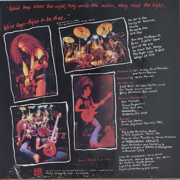 THE RODS : WILD DOGS LP 180G