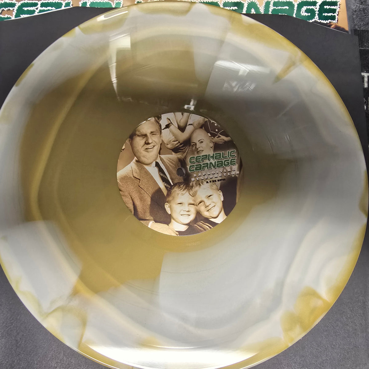 CEPHALIC CARNAGE : EXPLOITING DYSFUNCTION LTD 2LP 180G CUSTOM MERGE VINYL