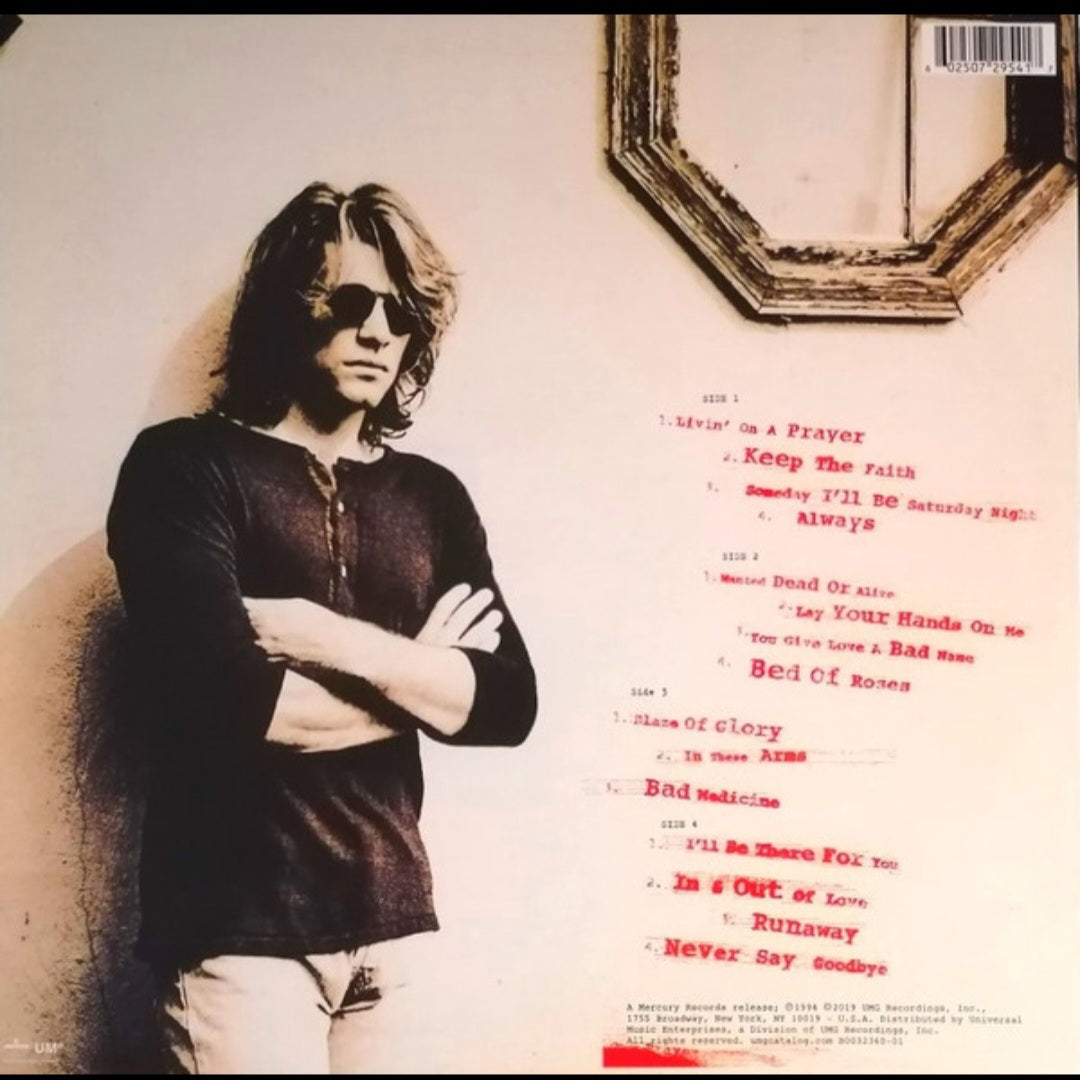 BON JOVI : CROSS ROAD THE BEST OF 2LP 180G