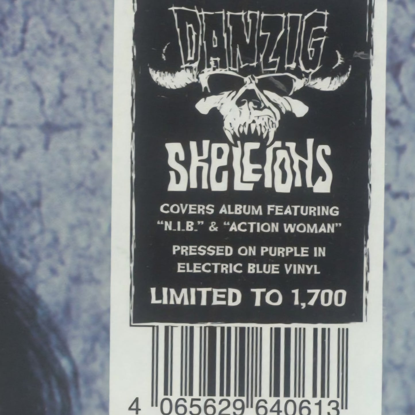 DANZIG : SKELETONS LTD LP 180G PURPLE IN BLUE VINYL