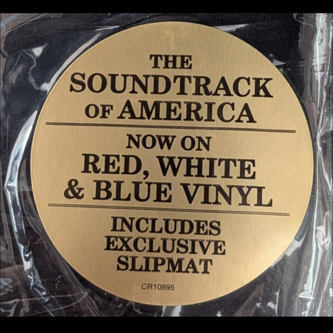 CREEDENCE CLEARWATER REVIVAL : CHRONICLE 20 GREATEST HITS LTD LTD 2LP RED WHITE & BLUE VINYL INCLUDES BONUS SLIPMAT