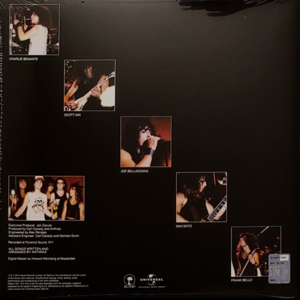 ANTHRAX : SPREADING THE DISEASE LP 180G