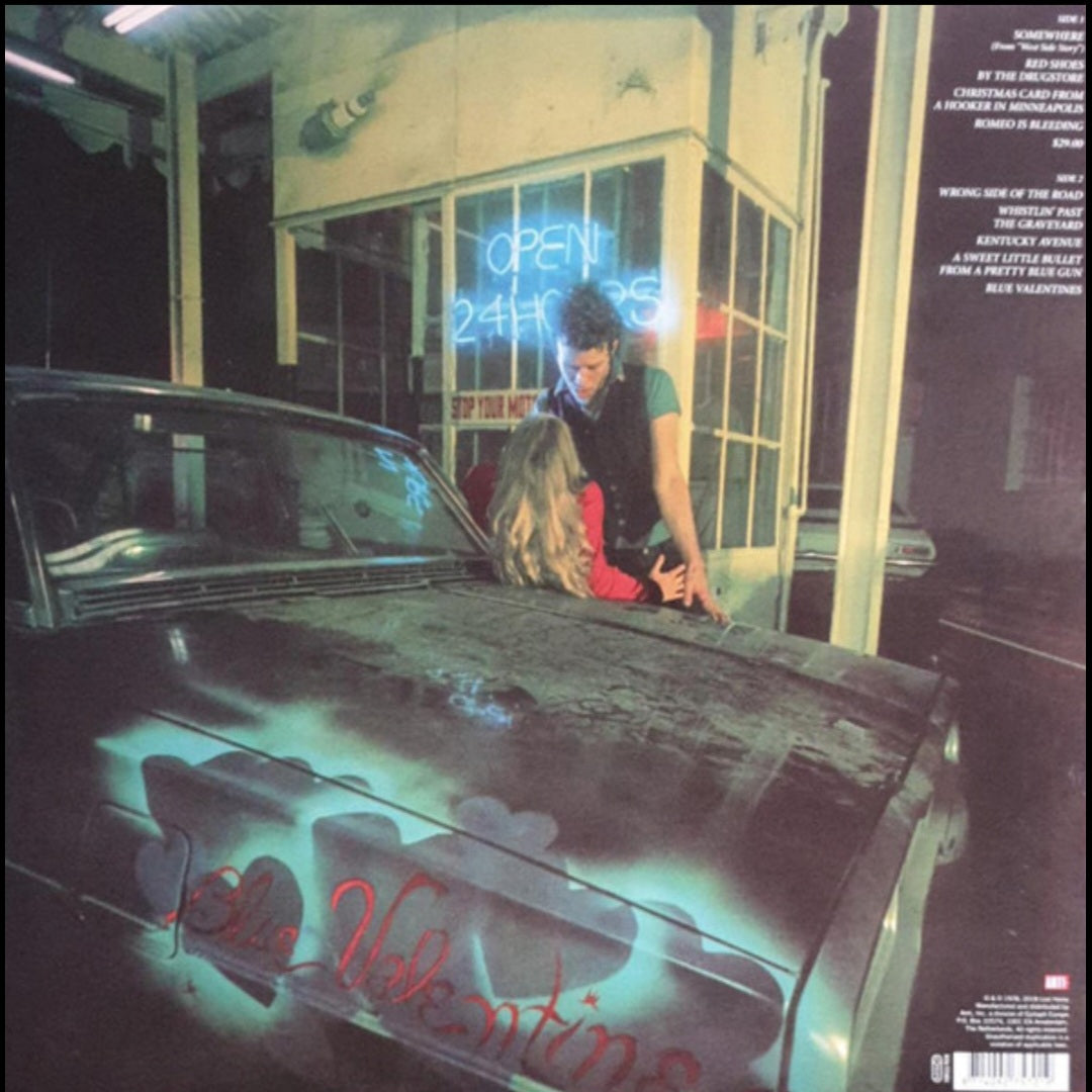 TOM WAITS : BLUE VALENTINE GATEFOLD REMASTERED LP 180G