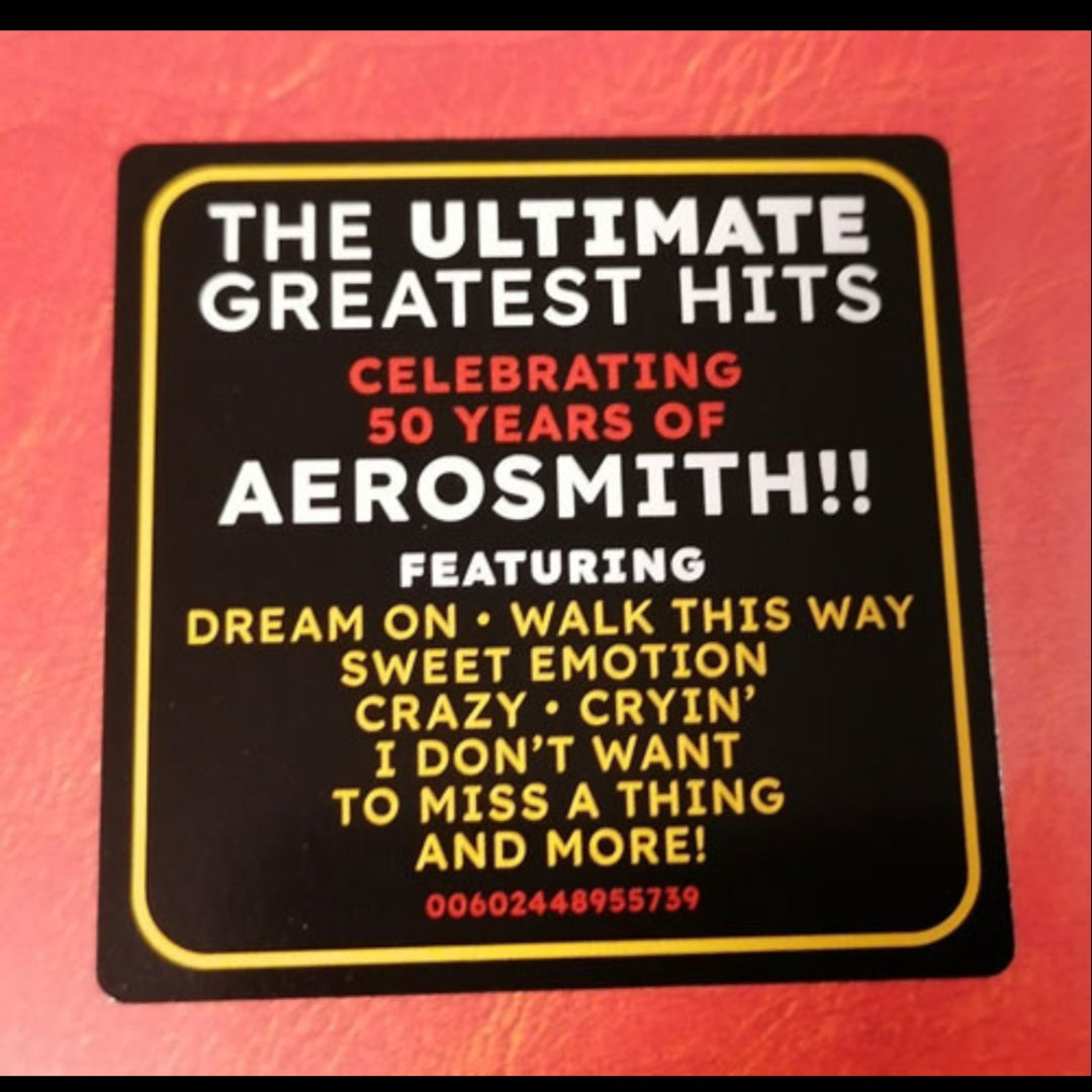 AEROSMITH : THE ULTIMATE GREATEST HITS LP 180G