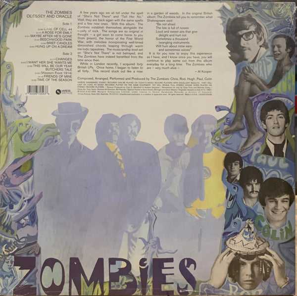 THE ZOMBIES : ODESSY & ORACLE LP 180G