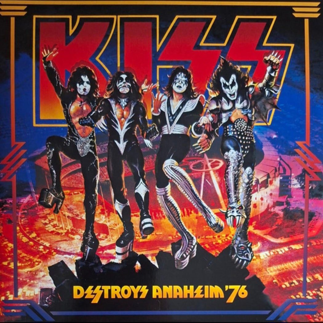 KISS : KISS DESTROYS ANAHEIM 76' 2LP 180G INCLUDES POSTER