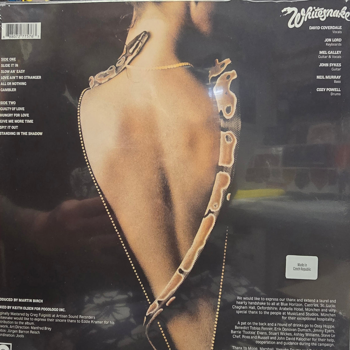 WHITESNAKE : SLIDE IT IN LP 180G