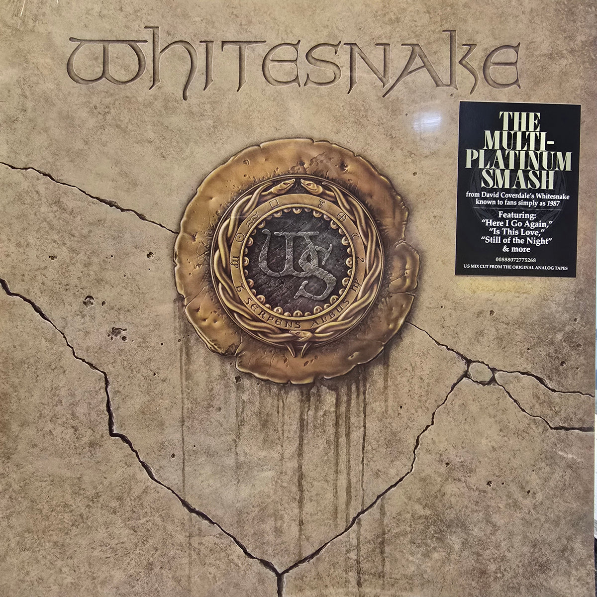 WHITESNAKE : WHITESNAKE LP 180G