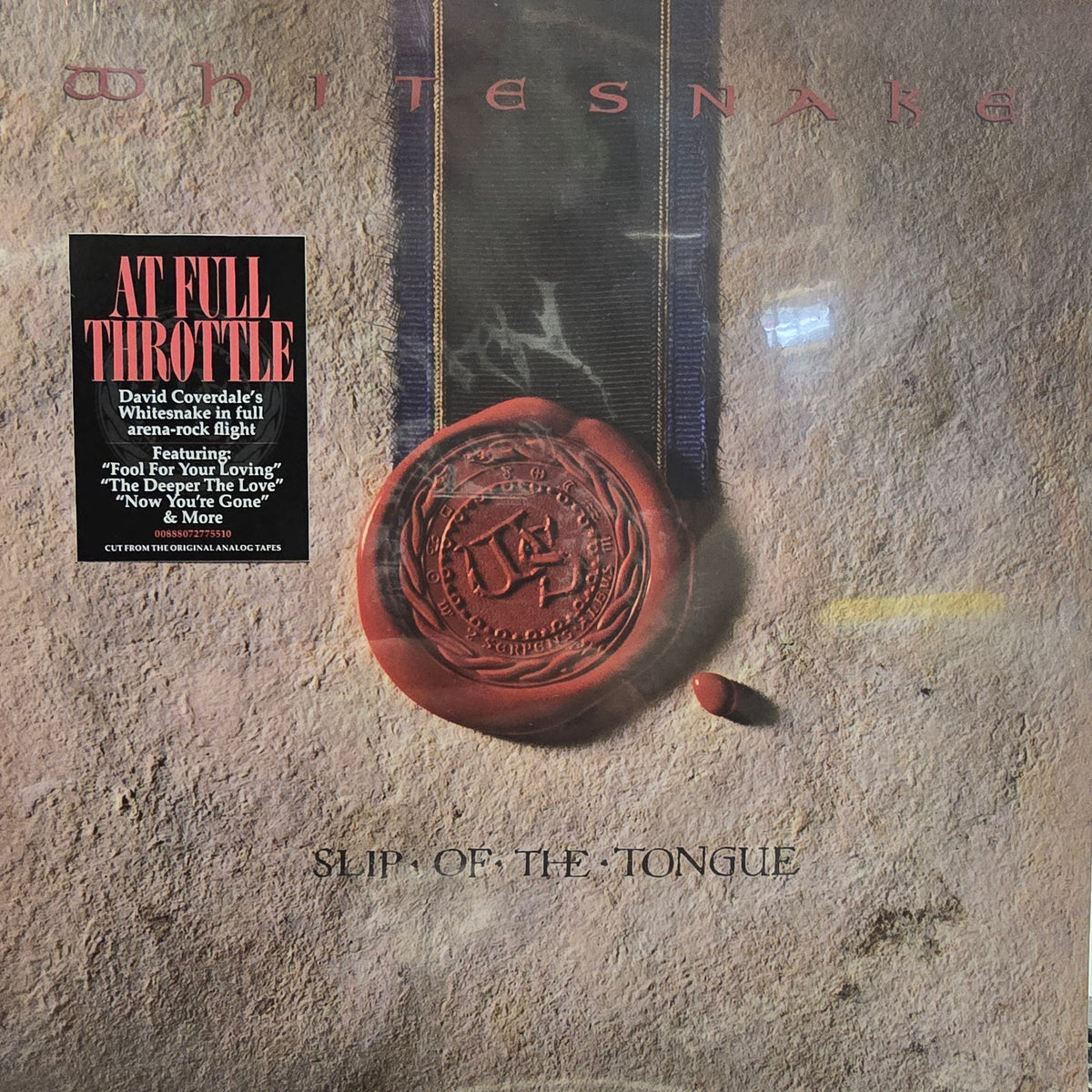 WHITESNAKE : SLIP OF THE TONGUE LP 180G