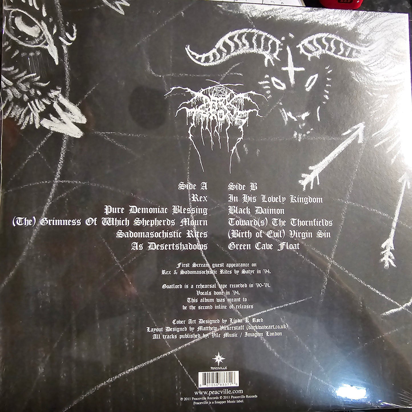 DARKTHRONE : GOATLORD LP 180G