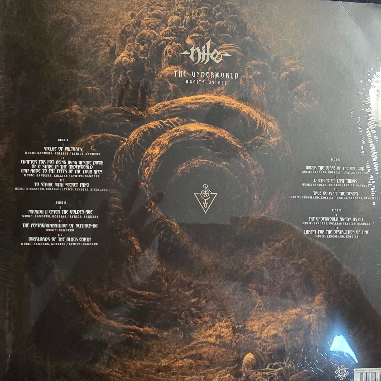 NILE : THE UNDERWORLD AWAITS US ALL 2LP 180G