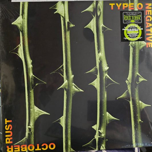 TYPE O NEGATIVE : OCTOBER RUST LTD 2LP 180G GREEN BLACK MARBLED VINYL