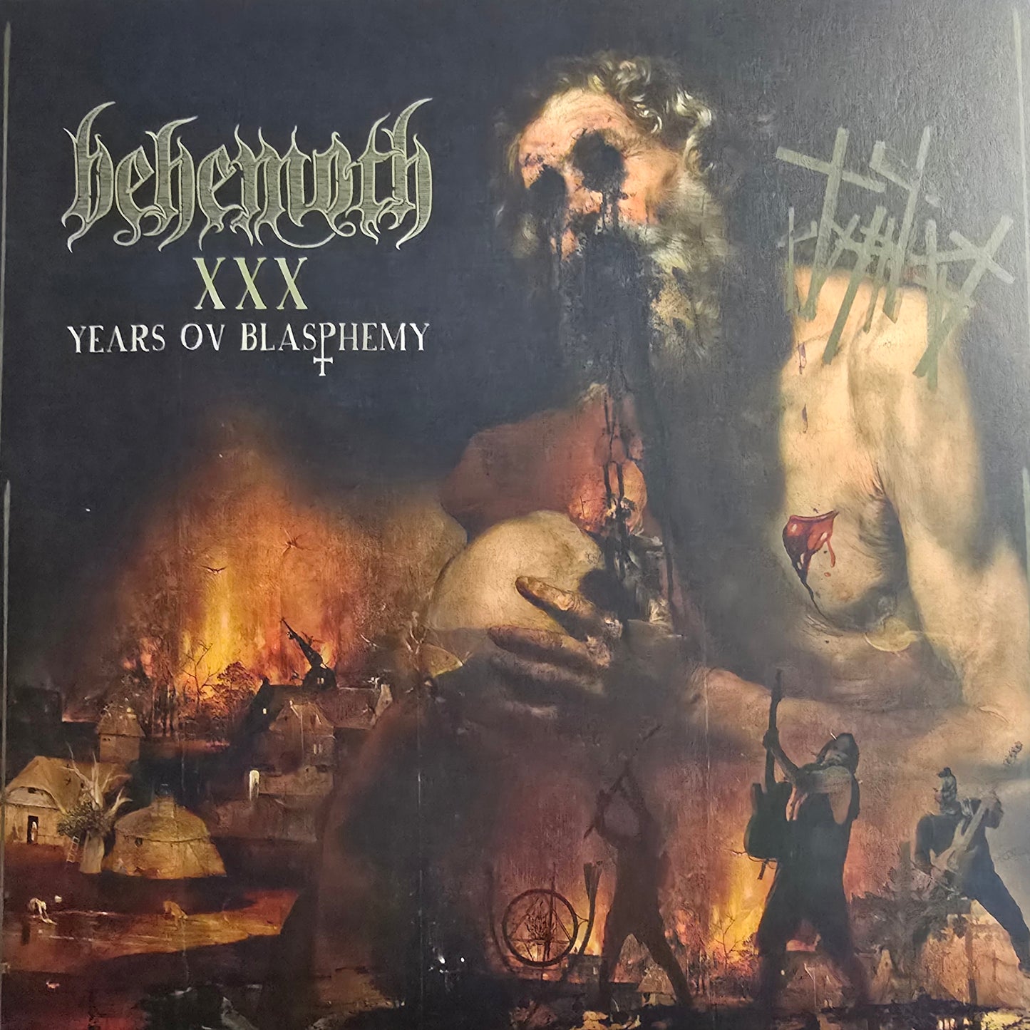 BEHEMOTH : XXX YEARS OF BLASPHEMY LTD 3LP 180G CLEAR VINYL