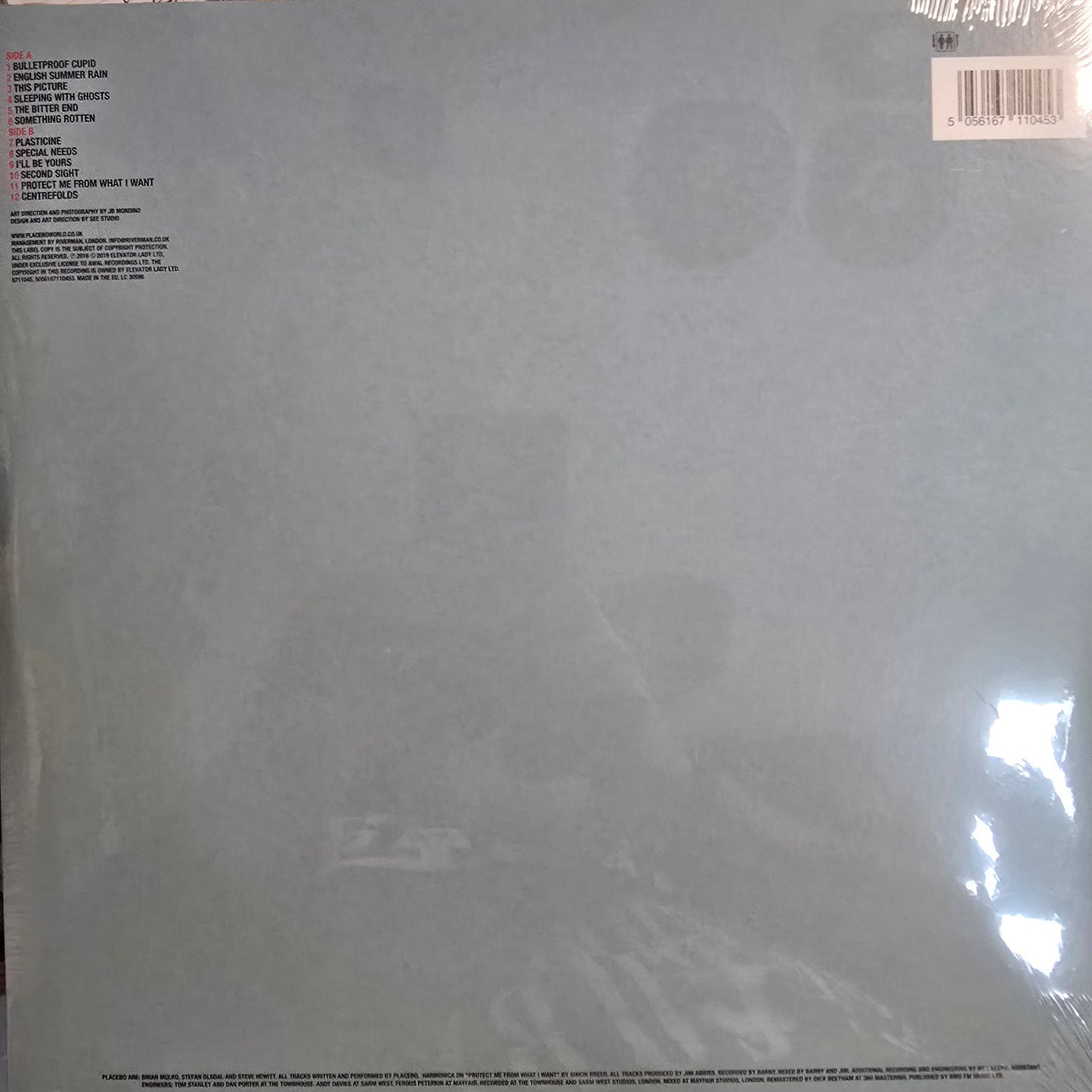 PLACEBO : SLEEPING WITH GHOSTS LP 180G