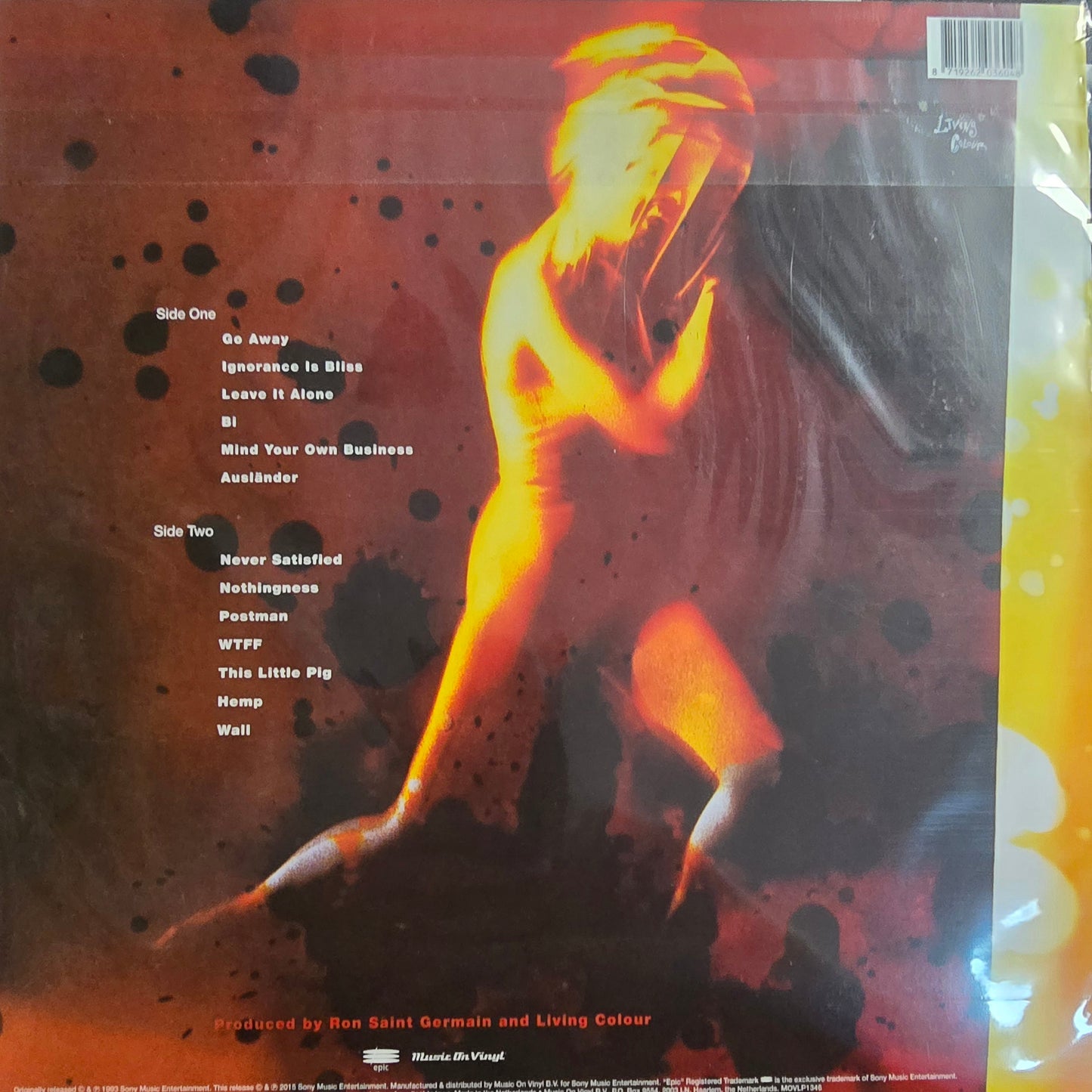 LIVING COLOUR : STAIN LP 180G