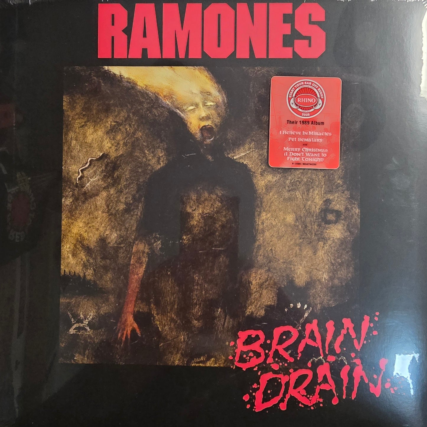 RAMONES : BRAIN DRAIN LP 180G