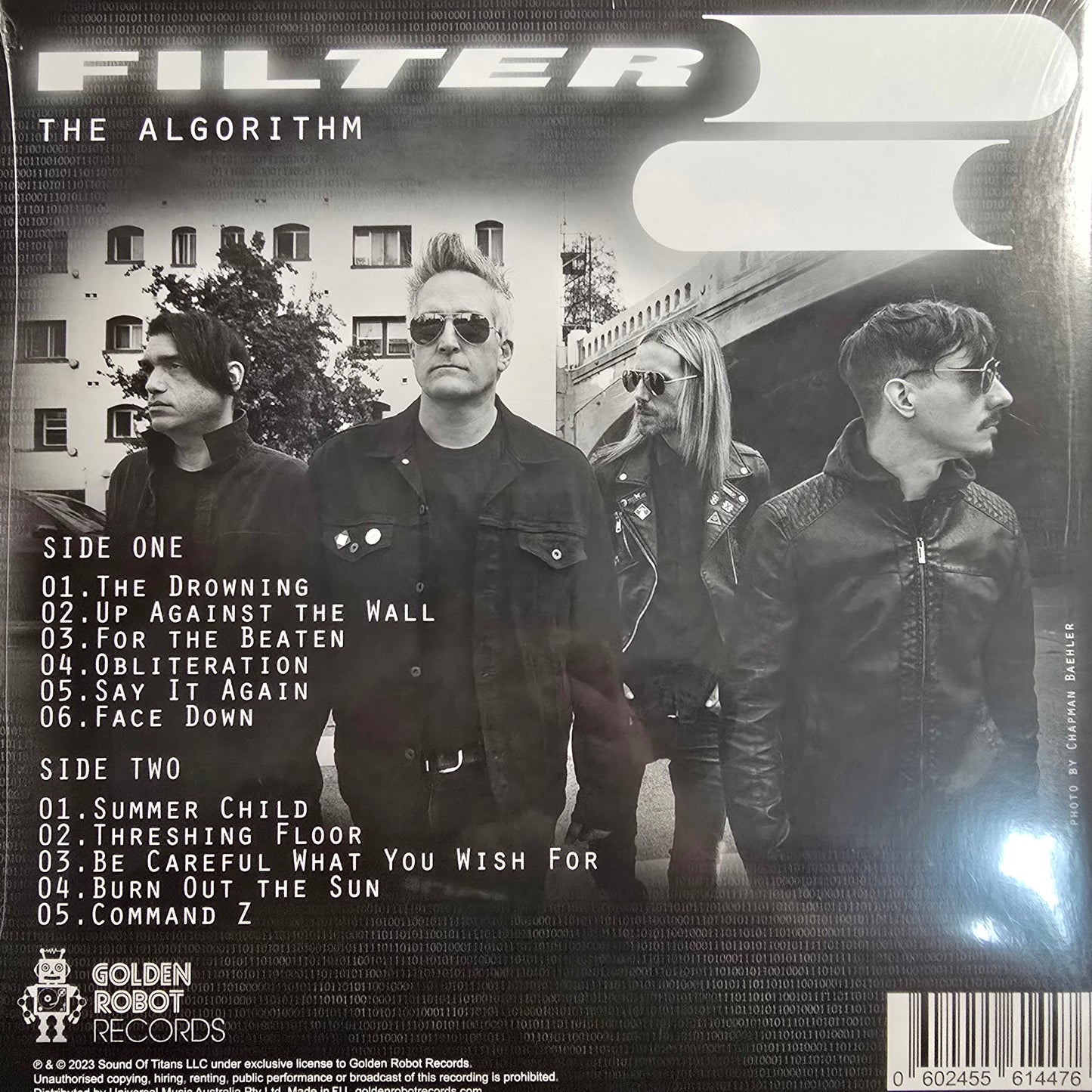 FILTER : THE ALGORITHM LP 180G