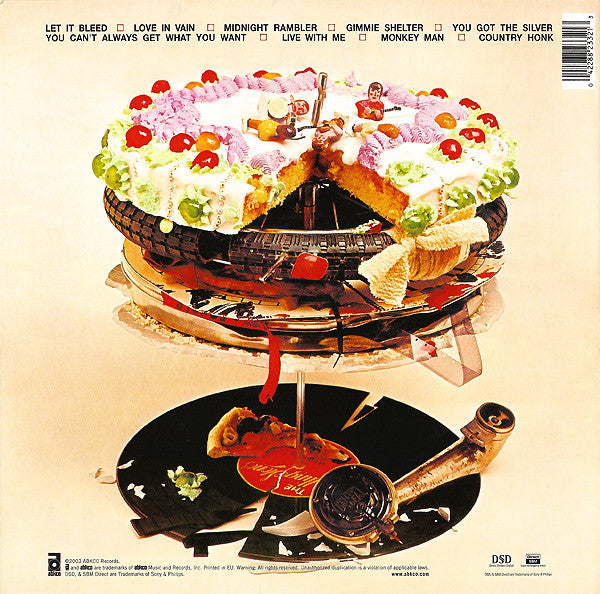 THE ROLLING STONES : LET IT BLEED LP 180G
