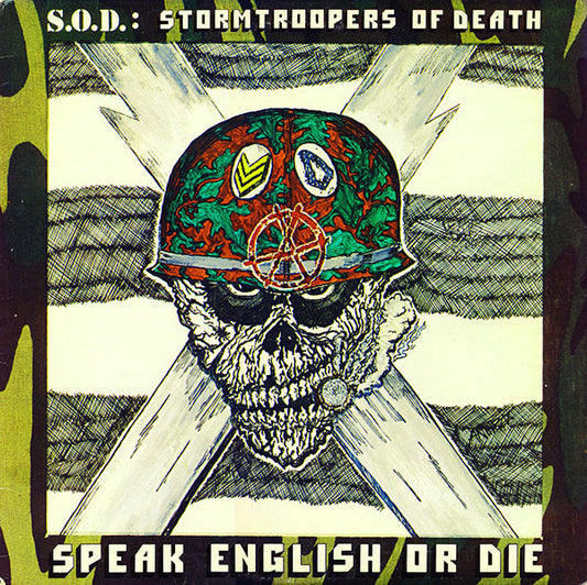 SOD STORMTROOPERS OF DEATH : SPEAK ENGLISH OR DIE 2LP 180G