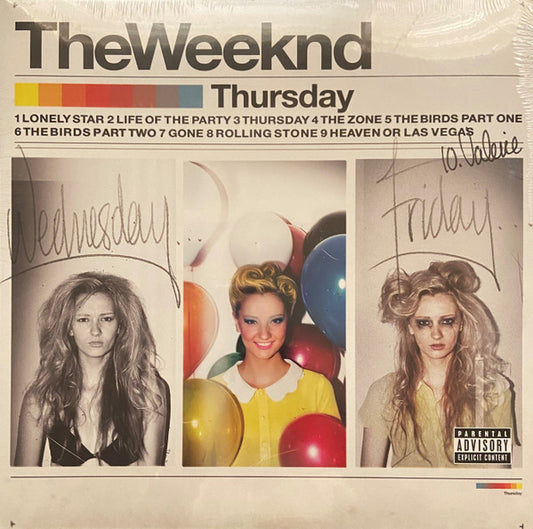 THE WEEKND : THURSDAY 2LP 180G