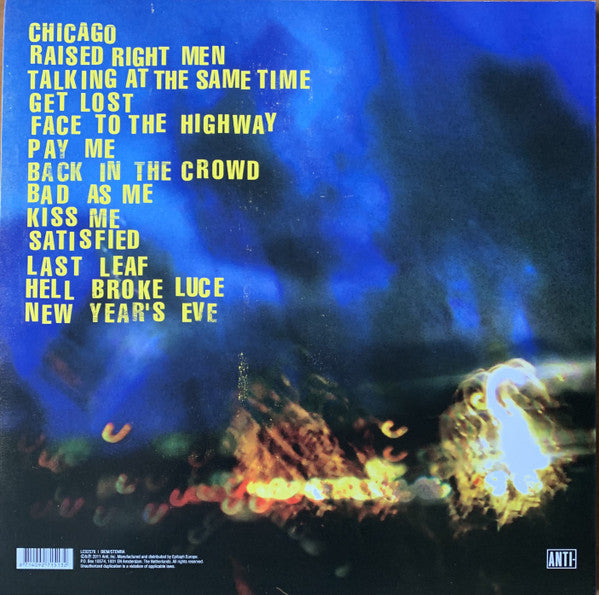 TOM WAITS : BAD AS ME LP 180G