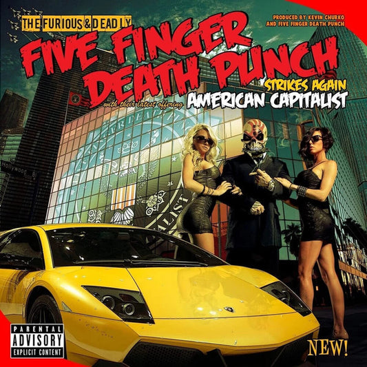 FIVE FINGER DEATH PUNCH : AMERICAN CAPITALIST LP 180G