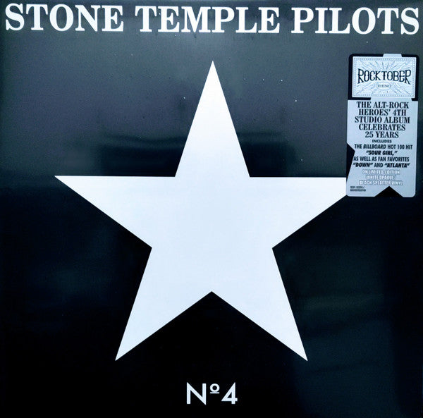 STONE TEMPLE PILOTS : No 4 LTD LP 180G BLACK WHITE SPLATTER VINYL