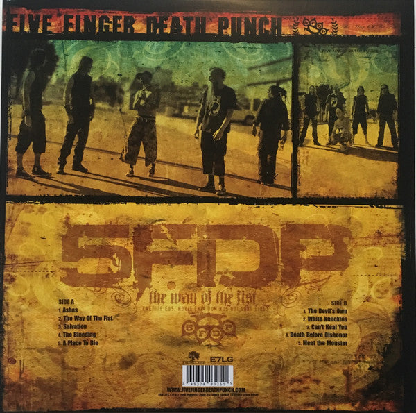 FIVE FINGER DEATH PUNCH : THE WAY OF THE FIST LP 180G