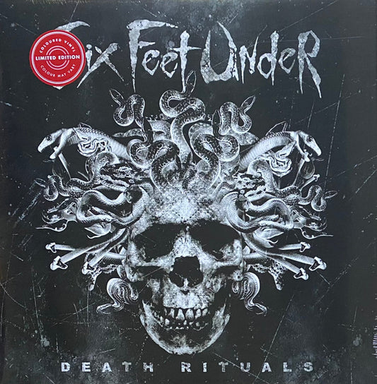 SIX FEET UNDER : DEATH RITUALS LTD LP 180G BLACK WHITE SPLATTER VINYL