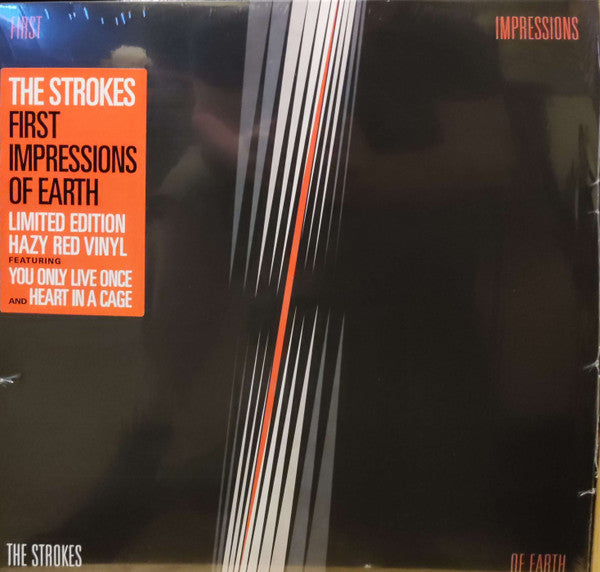 THE STROKES : FIRST IMPRESSIONS OF EARTH LTD LP 180G HAZY RED VINYL
