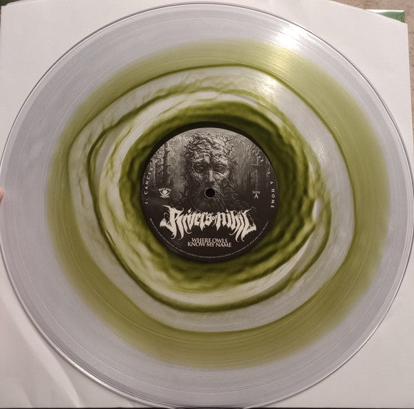 RIVERS OF NIHIL : WHERE OWLS KNOW MY NAME LTD LP 180G GREEN CLEAR VINYL