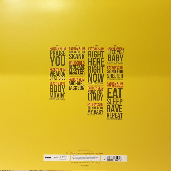 FATBOY SLIM : THE BEST OF FATBOY SLIM 2LP 180G