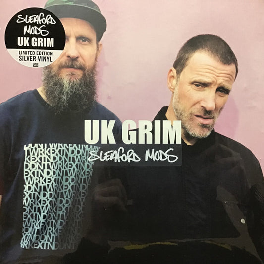 SLEAFORD MODS : UK GRIM LTD LP 180G SILVER VINYL