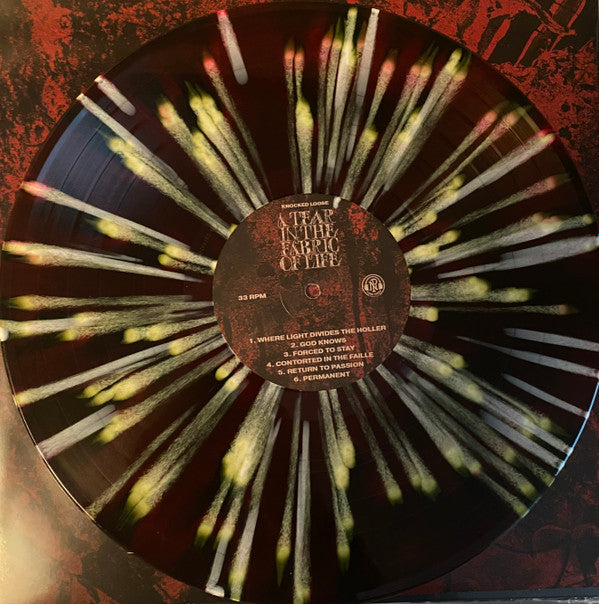 KNOCKED LOOSE : A TEAR IN THE FABRIC OF LIFE LTD LP 180G GREEN & WHITE SPLATTER VINYL