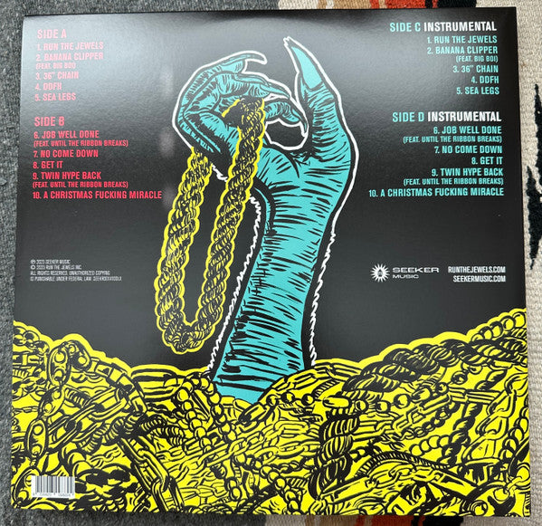 RUN THE JEWELS : RUN THE JEWELS LTD 10TH ANNIVERSARY 2LP 180G