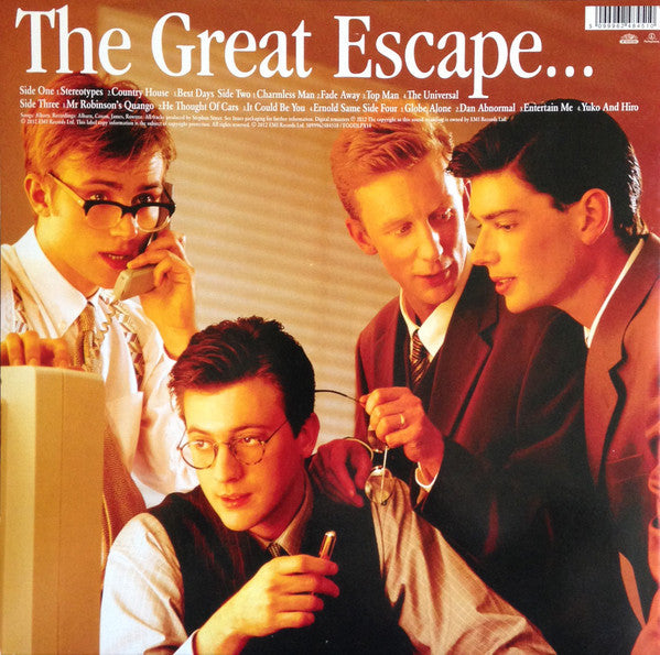 BLUR : THE GREAT ESCAPE 2LP 180G