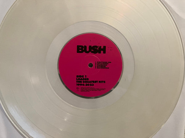 BUSH : LOADED THE GREATEST HITS 1994-2023 LTD 2LP 180G CLOUDY CLEAR VINYL