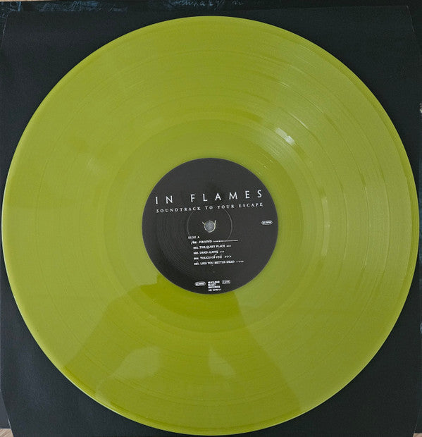 IN FLAMES : SOUNDTRACK TO YOUR ESCAPE LTD 20TH ANNIVERSARY 2LP YELLOW VINYL