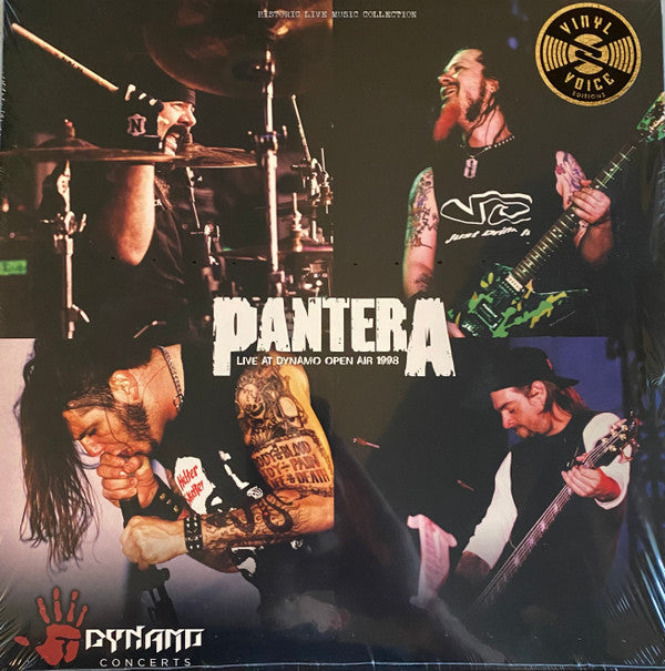 PANTERA : LIVE AT DYNAMO OPEN AIR 1998 LTD 2LP 180G RED BLACK MARBLED VINYL