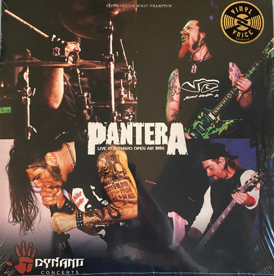 PANTERA : LIVE AT DYNAMO OPEN AIR 1998 LTD 2LP 180G RED BLACK MARBLED VINYL