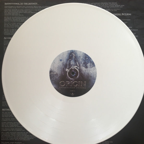 ORIGIN : UNPARALELLED UNIVERSE LTD LP 180G WHITE VINYL