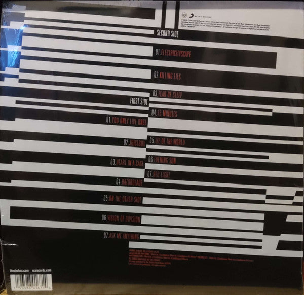 THE STROKES : FIRST IMPRESSIONS OF EARTH LTD LP 180G HAZY RED VINYL